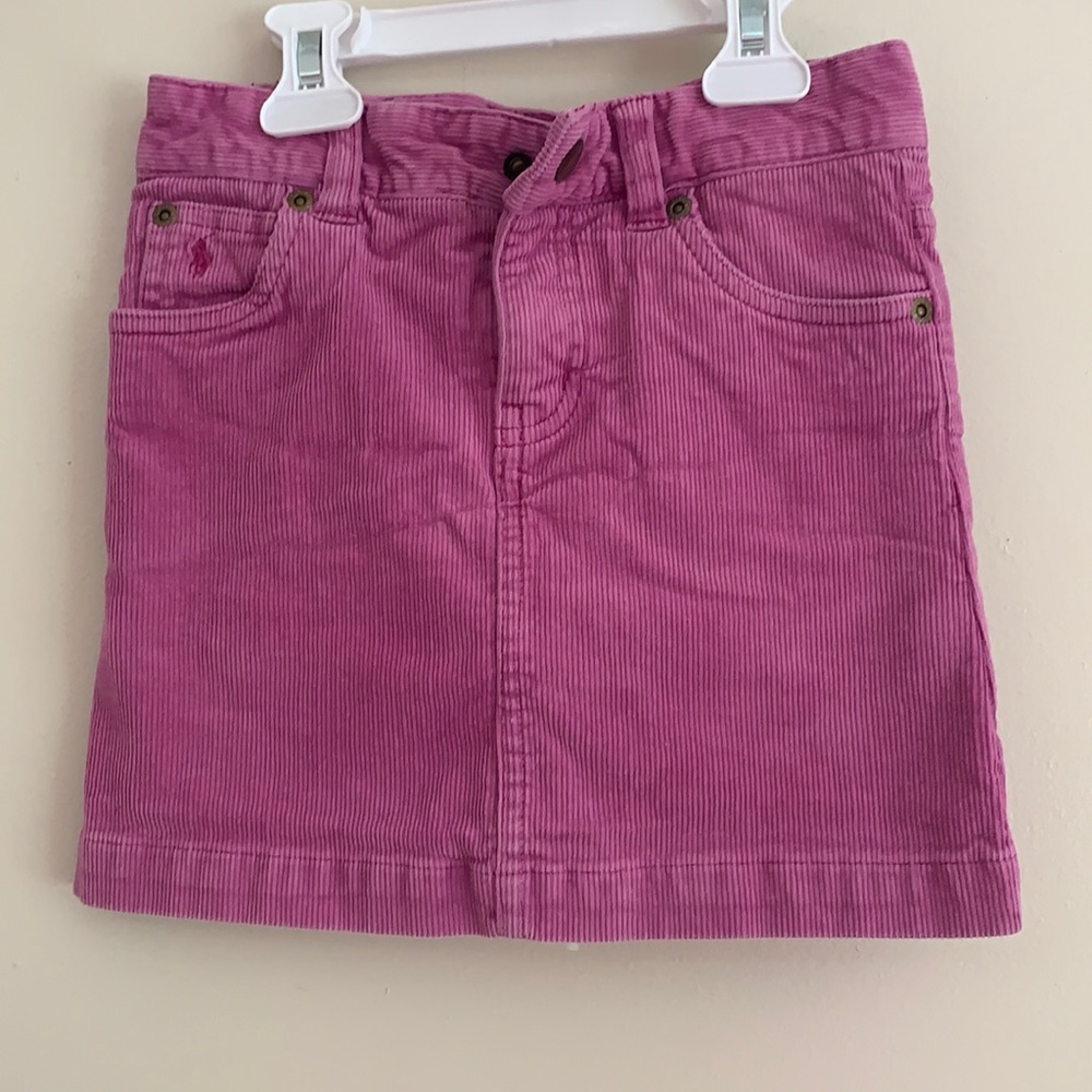 RALPH LAUREN corduroy girl skirt(skort) - Size 6